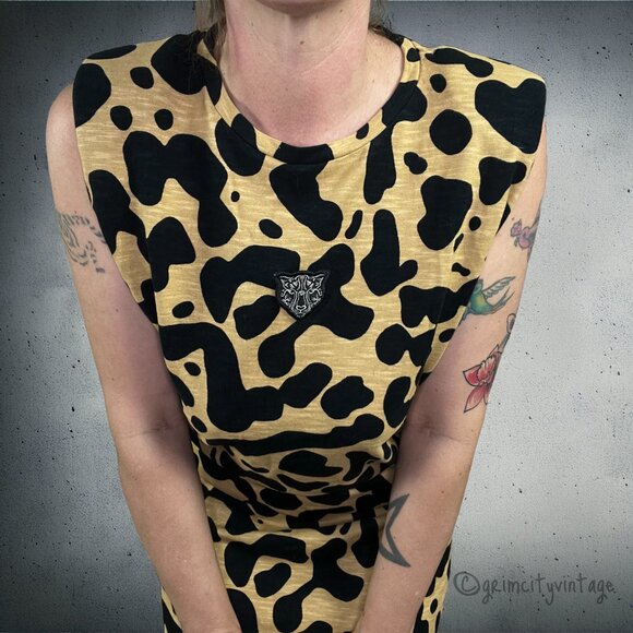 NWOT Lita by Ciara | Animal Print Muscle Shift Dress | S - Picture 2 of 8
